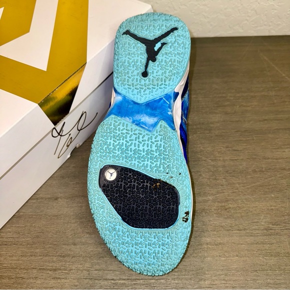 Jordan Why Not Zero.4, Men’s, Blue/White, Size 10.5 - Picture 11 of 14